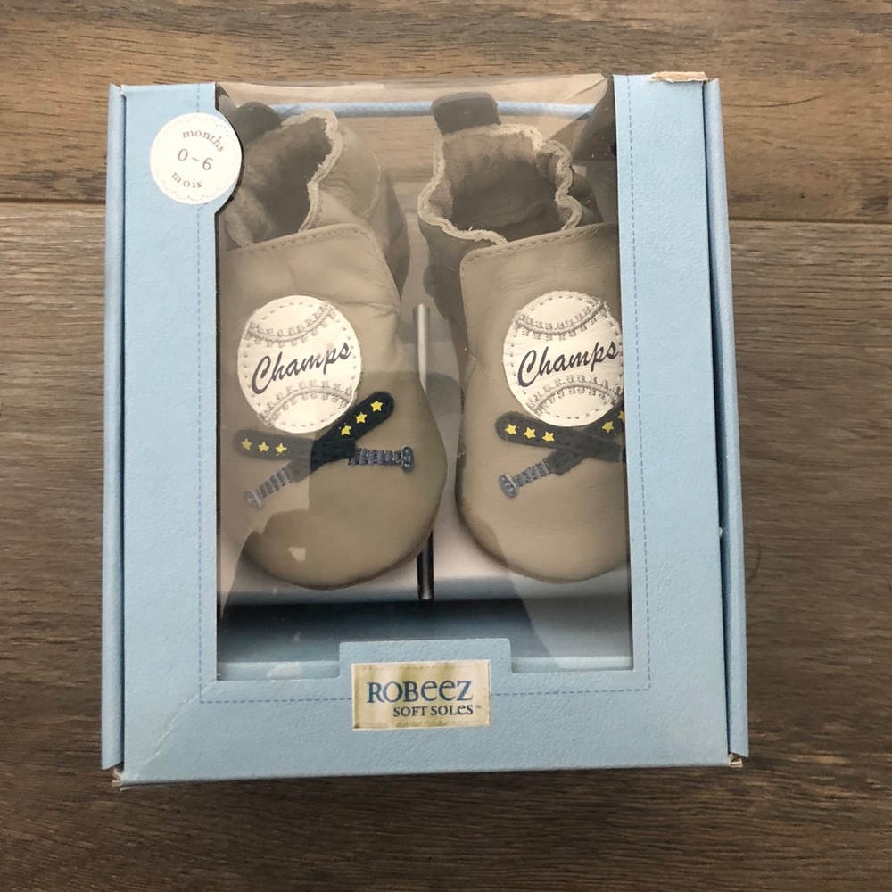 NWT Robeez Champs soft soles shoes